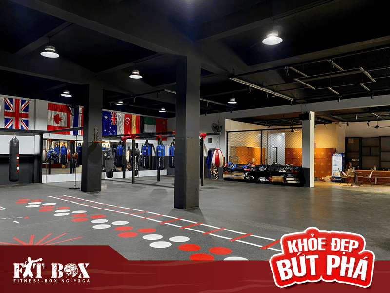 Không gian câu lạc bộ Fitbox Rạch Miễu (3)