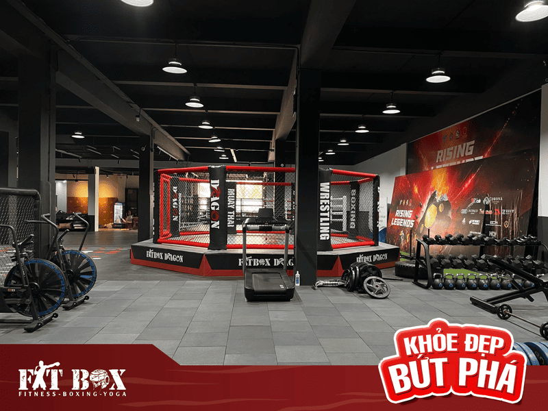 Không gian câu lạc bộ Fitbox Rạch Miễu (6)