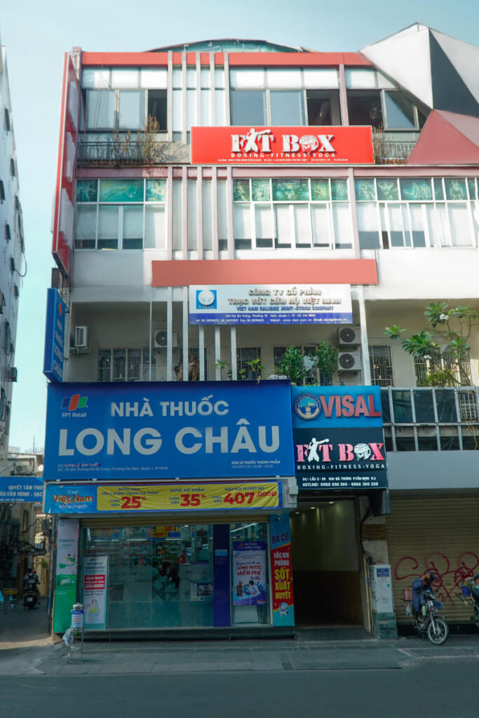 Mặt tiền chi nhánh Fitbox Hai Bà Trưng Mặt tiền chi nhánh Fitbox Hai Bà Trưng