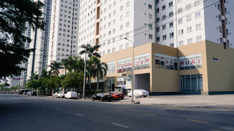 Mặt tiền chi nhánh Fitbox Topaz City