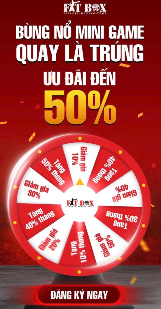 Vòng quay may mắn Fitbox