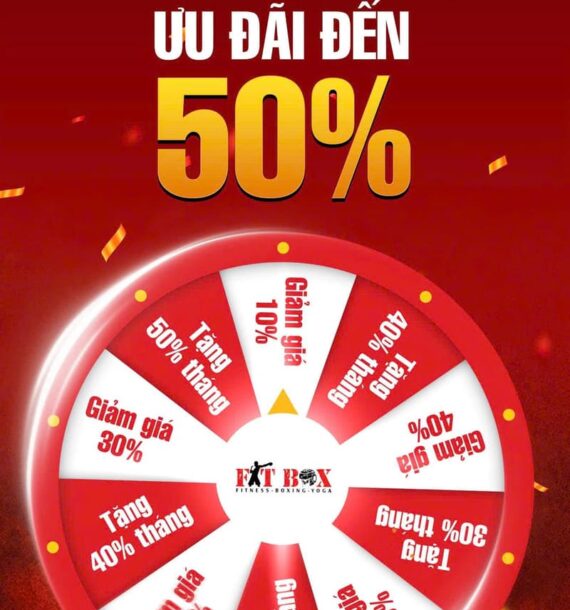 Vòng quay may mắn Fitbox